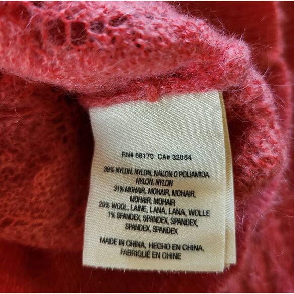 Anthropologie Knitted & Knotted Wool Blend Puffed Turtleneck Sweater Size XS - Picture 8 of 8